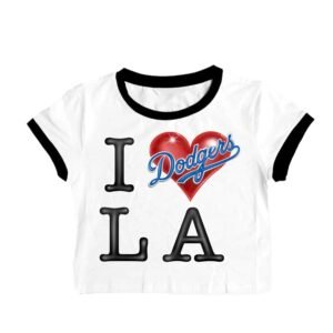 I LOVE LA WOMENS BABY TEE