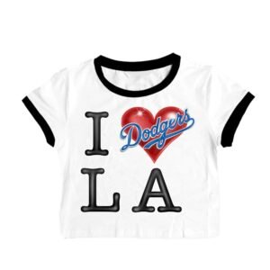 I LOVE LA WOMENS BABY TEE